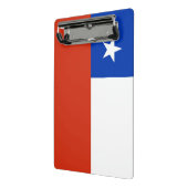 Mini klembord met vlag van Chili (Angled2)