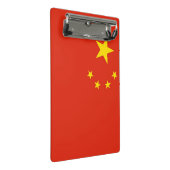 Mini klembord met vlag van China (Schuin)