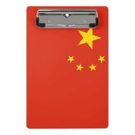 Mini klembord met vlag van China