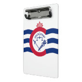 Mini-klembord met vlag van Cincinnati, VS Mini Klembord (Angled2)
