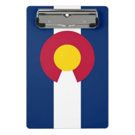 Mini klembord met vlag van Colorado, Verenigde Sta