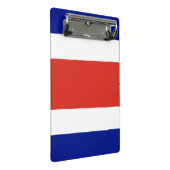 Mini klembord met vlag van Costa Rica (Schuin)