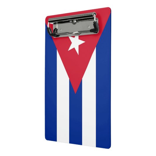 Mini klembord met vlag van Cuba (Angled2)
