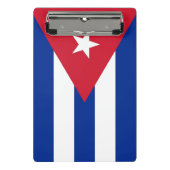 Mini klembord met vlag van Cuba (Voorkant)