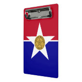 Mini-klembord met vlag van Dallas, Verenigde State Mini Klembord (Angled2)