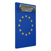 Mini klembord met vlag van de Europese Unie (Schuin)