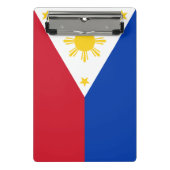 Mini klembord met vlag van de Filipijnen (Voorkant)