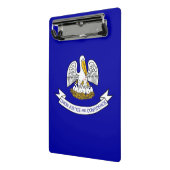 Mini-klembord met vlag van de staat Louisiana, Ver Mini Klembord (Angled2)