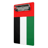 Mini-klembord met vlag van de VAE Mini Klembord (Angled2)