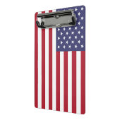 Mini klembord met vlag van de VS (Angled2)