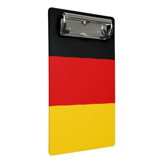 Mini klembord met vlag van Duitsland (Schuin)