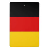 Mini klembord met vlag van Duitsland (Achterkant)