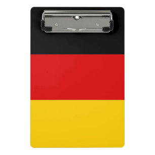 Mini klembord met vlag van Duitsland
