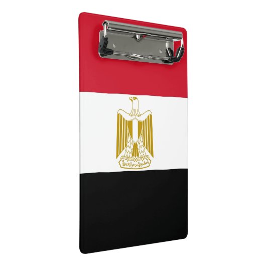 Mini klembord met vlag van Egypte (Schuin)