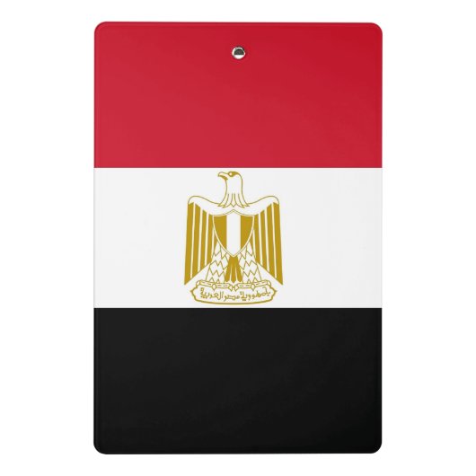 Mini klembord met vlag van Egypte (Achterkant)