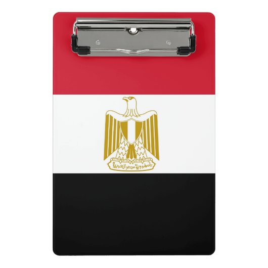 Mini klembord met vlag van Egypte (Voorkant)