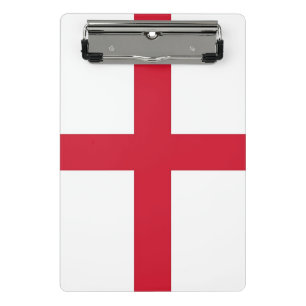 Mini-klembord met vlag van Engeland, VK Mini Klembord