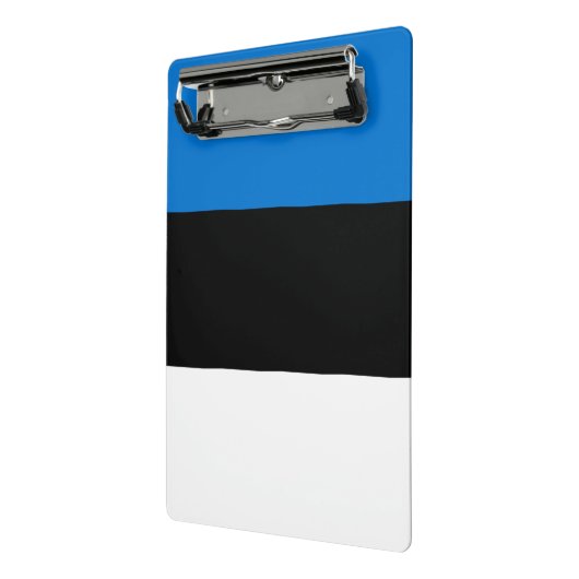 Mini klembord met vlag van Estland (Angled2)