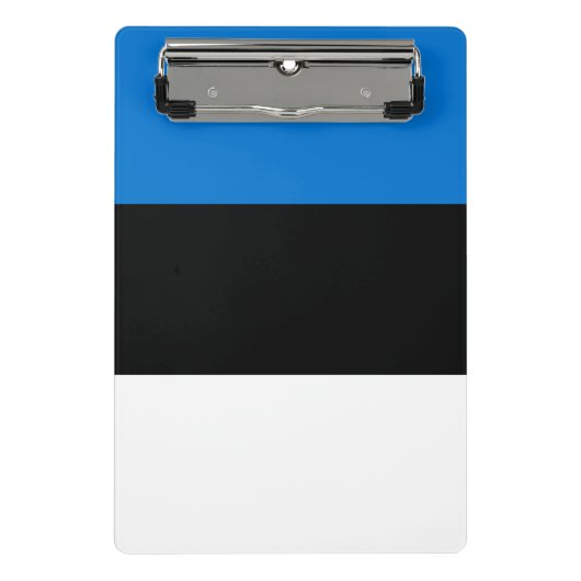 Mini klembord met vlag van Estland (Voorkant)