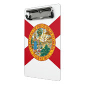 Mini klembord met vlag van Florida, Verenigde Stat (Angled2)