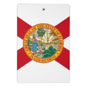Mini klembord met vlag van Florida, Verenigde Stat (Achterkant)