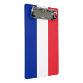 Mini klembord met vlag van Frankrijk (Schuin)