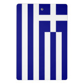 Mini klembord met vlag van Griekenland (Achterkant)