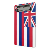 Mini klembord met vlag van Hawaï, Verenigde Staten (Angled2)
