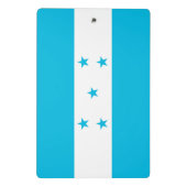 Mini klembord met vlag van Honduras (Achterkant)