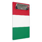 Mini klembord met vlag van Hongarije (Schuin)