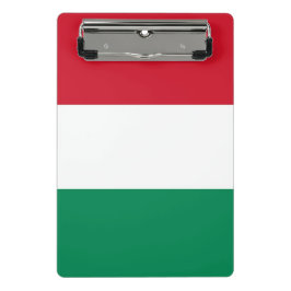 Mini klembord met vlag van Hongarije