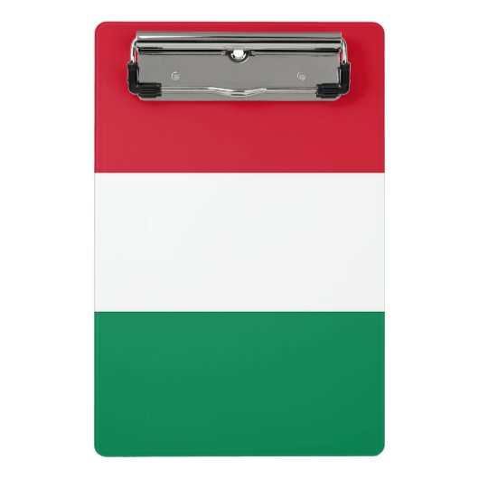 Mini klembord met vlag van Hongarije (Voorkant)