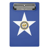 Mini-klembord met vlag van Houston, Verenigde Stat Mini Klembord (Voorkant)