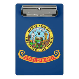 Mini klembord met vlag van Idaho State, Verenigde 