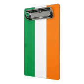 Mini klembord met vlag van Ierland (Angled2)