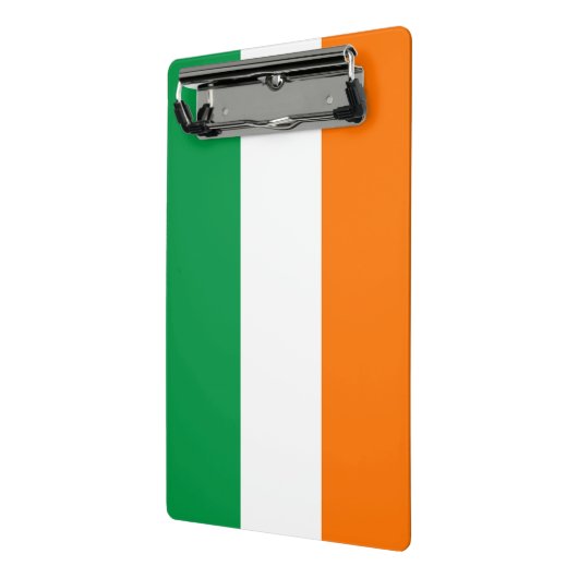 Mini klembord met vlag van Ierland (Angled2)