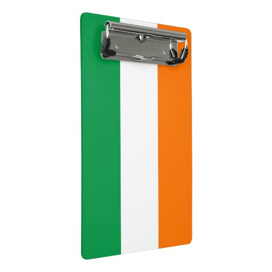 Mini klembord met vlag van Ierland (Schuin)