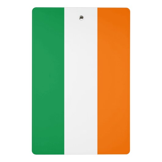 Mini klembord met vlag van Ierland (Achterkant)