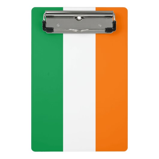 Mini klembord met vlag van Ierland (Voorkant)