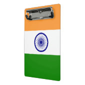 Mini klembord met vlag van India (Angled2)