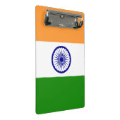 Mini klembord met vlag van India (Schuin)