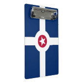 Mini klembord met vlag van Indianapolis, Verenigde (Schuin)