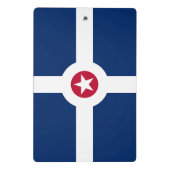 Mini klembord met vlag van Indianapolis, Verenigde (Achterkant)
