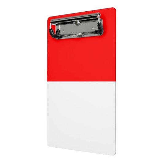 Mini klembord met vlag van Indonesië (Angled2)