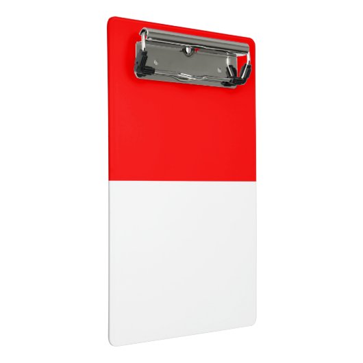 Mini klembord met vlag van Indonesië (Schuin)