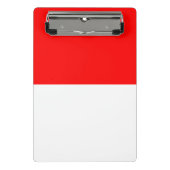 Mini klembord met vlag van Indonesië (Voorkant)