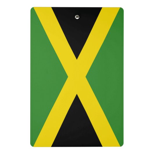 Mini klembord met vlag van Jamaica (Achterkant)