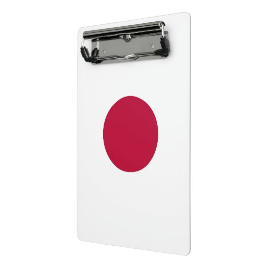 Mini klembord met vlag van Japan (Angled2)