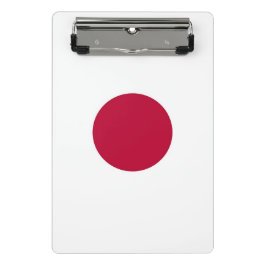 Mini klembord met vlag van Japan