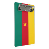 Mini klembord met vlag van Kameroen (Schuin)